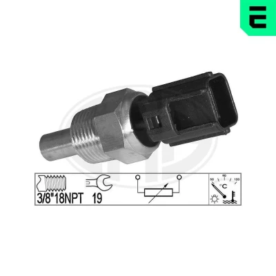 Kuva Tunnistin, jäähdytysnesteen lämpötila Chrysler, Dodge, Fiat, Jeep, Mitsubishi, Plymouth OE 55563, 56027873, M56027873