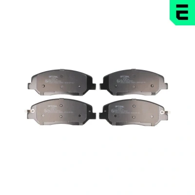 Kuva OPTIMAL BP 12450 Jarrupalat Etuakseli akustisella kulumavaroittimella HYUNDAI: Santa Fe 2, I, KIA: SORENTO SSANGYONG: Korando III SUV
