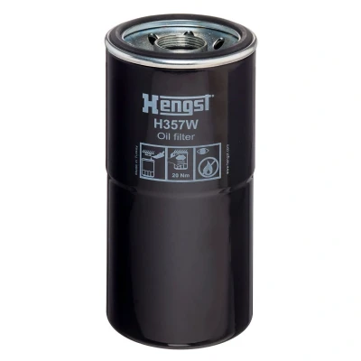 Kuva HENGST FILTER H357W Öljynsuodatin 1 1/2 12 U Ruuvattava suodatin