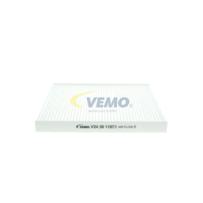 Kuva VEMO Original Quality V24 30 1107 Raitisilmasuodatin Siitepölysuodin, Suodatinpanos 205 177 18 Paperi FIAT: Panda II Hatchback, 500 Hatchback