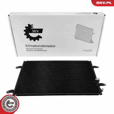 Kuva ESEN SKV 86SKV504 Ilmastoinnin Lauhdutin ilman vedenerotinta Alumiini 701mm VW: Phaeton (3D1, 3D2, 3D3, 3D4, 3D6, 3D7, 3D8, 3D9) 6.0 W12 4motion