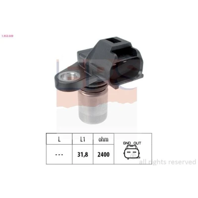 Kuva EPS 1.953.509 Kampiakselin Asentotunnistin Made in Italy OE Equivalent TOYOTA: HIACE 4 Kasten, Land Cruiser Prado 120