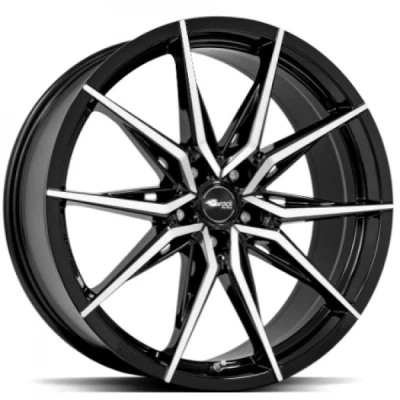 Kuva Brock B42 Black Full Polish 8x18 5/112 ET45 B66.6
