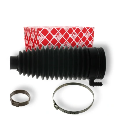 Kuva FEBI BILSTEIN 38738 Paljekumisarja, Ohjaus Thermoplast Etuakseli, vasen, oikea Kuorilla