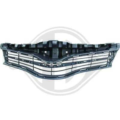 Kuva DIEDERICHS Priority Parts 6607040 Etusäleikkö Musta