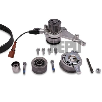 Kuva HEPU PK55020 Vesipumppu + Jakohihnasarja useampiasentoinen vesipumppu, Ruuveilla 149 VOLKSWAGEN: Passat B8 Variant, Sedan, Touran II