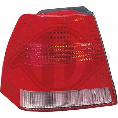 Kuva DIEDERICHS 2231091 Takavalot Vasen valkoinen/punainen Ilman lampun kantaa VOLKSWAGEN: Bora Sedan