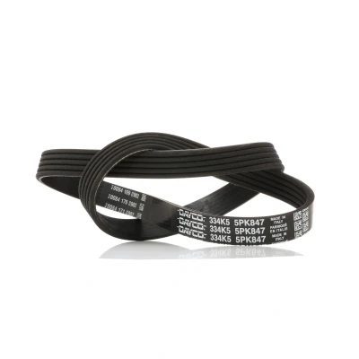 Kuva DAYCO 5PK847 Moniurahihna 847,0 5 VOLVO: V50, S40 II, C70 2 Cabriolet, HONDA: CIVIC 8 Hatchback, Jazz 2, FORD: Focus KUGA 1