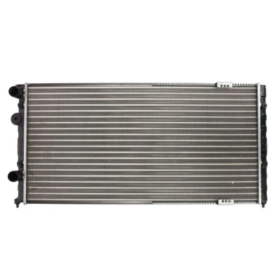Kuva THERMOTEC D7W047TT Jäähdytin Alumiini 720 378 32 Käsivaihteisto Jäähdytysrivat mekaan. kiinnitetyt VOLKSWAGEN: Passat B3/B4 Variant
