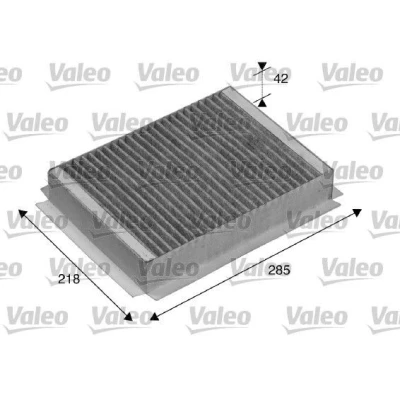 Kuva VALEO CLIMFILTER PROTECT 715504 Raitisilmasuodatin Aktiivihiilisuodatin 288 203 45