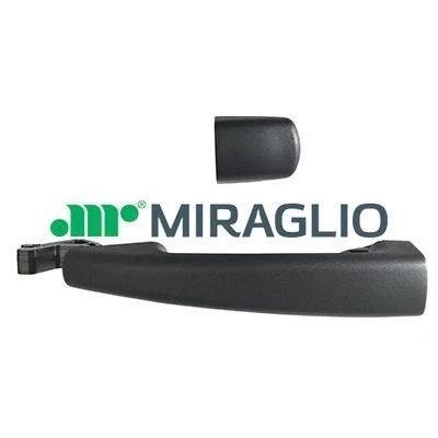 Kuva MIRAGLIO 80/566 Ovenkahva Eteen, oikea Musta CITROËN: Berlingo / First I, C4 I Grand Picasso, Jumpy II Van, PEUGEOT: Partner Combispace