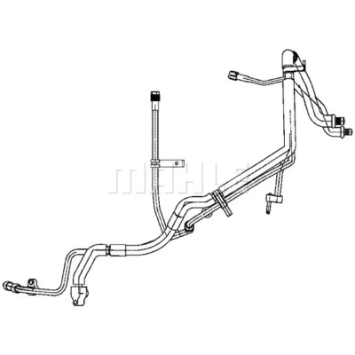 Kuva MAHLE ORIGINAL AP 135 000P Korkeapaine /Matalapainejohto, Ilmastointilaite