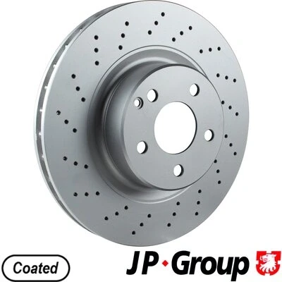 Kuva JP GROUP 1363102900 Jarrulevyt Etuakseli 330 32 5 Tuuletettu pinnoitettu MERCEDES BENZ: S sarja Sedan, Coupe