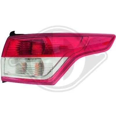 Kuva DIEDERICHS 1471093 Takavalot Priority Parts Vasen Uloin osa Lampun kannalla FORD: KUGA 2