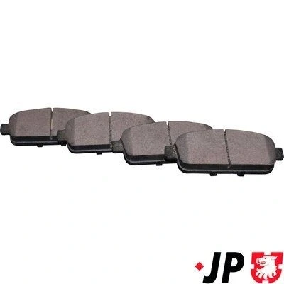 Kuva JP GROUP 1263701510 Jarrupalat Taka akseli akustisella kulumavaroittimella OPEL: Astra J Sports Tourer, Zafira C Hatchback