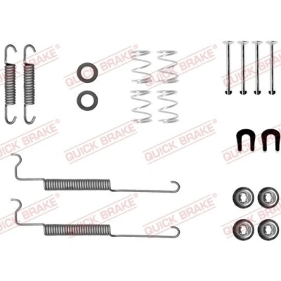 Kuva QUICK BRAKE 105 0049 Tarvikesarja Jarrukengät CHEVROLET: Aveo Hatchback