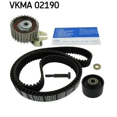 Kuva SKF VKMA 02190 Jakohihnasarja 198 Pyöristetyllä hammasprofiililla ALFA ROMEO: 156 Sedan, Sportwagon, 147, FIAT: Stilo Hatchback