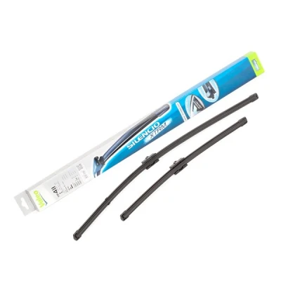 Kuva Pyyhkijänsulka Valeo Silencio X.trm, Flat Blade Set 574324 Edessä Rungottomat Pinnakiinnitys FORD: Focus 2, 2 Limousine, Kombi