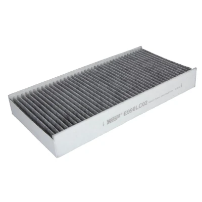 Kuva HENGST FILTER E990LC02 Raitisilmasuodatin Aktiivihiilisuodatin 314 152 40 PEUGEOT: 407 Sedan, SW, Coupe, CITROËN: C5 II Farmari