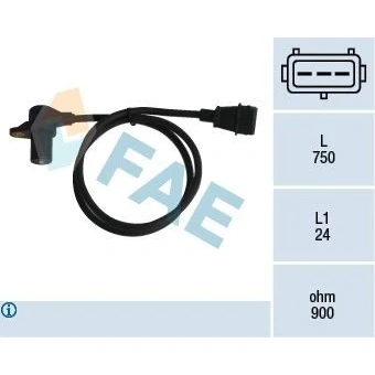 Kuva Impulssianturi, kampiakseli Fiat Tempra, Tempra s.w., Tipo, Hyundai Terracan, Lancia Dedra, Dedra sw, Delta II OE 1815, 39650 42140, 7756925