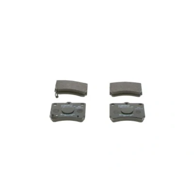 Kuva BOSCH 0 986 493 550 Jarrupalat Low Metallic akustisella kulumavaroittimella MAZDA: 121 I Hatchback