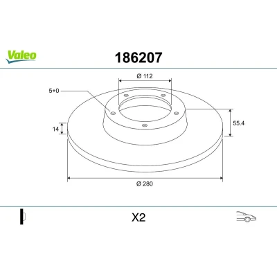Kuva Ilmavirtausmittari VALEO 366983