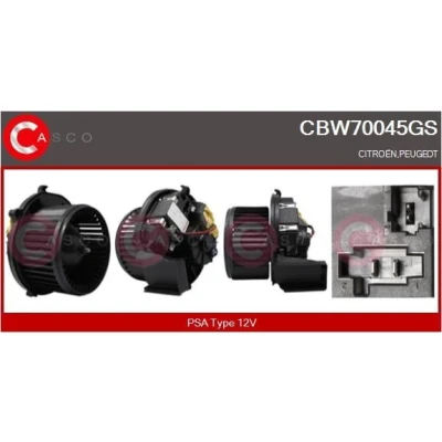 Kuva CASCO CST10152AS Starttimoottori 12V 2,20kW 9 CPS0066 81mm FIAT: Ducato II Flatbed Kuorma auto/Alusta, Bussi