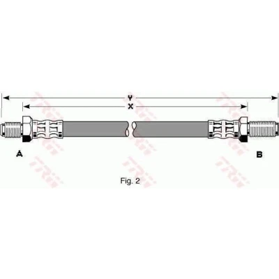 Kuva TRW PHC137 Jarruletku 410 M10x1 FORD: ESCORT 3, 4, ORION 2