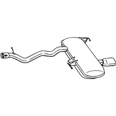 Kuva Takaäänenvaimennin BOSAL 278 673