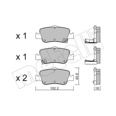 Kuva Jarrupalasarja, levyjarru METELLI 22 0796 0