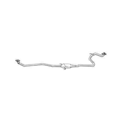 Kuva Keskiäänenvaimentaja Toyota Yaris OE 1741040110, 1741040111, 1741040112
