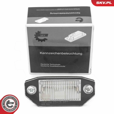 Kuva Rekisterivalo, Oikea, Vasen ford mondeo iii, sedan turnier iii OE 1114974, 1341810, 1S7113550AC