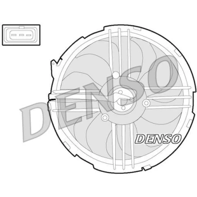 Kuva DENSO DER20012 Jäähdyttimen Tuuletin 315 12 180