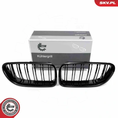 Kuva ESEN SKV 66SKV206 Etusäleikkö musta, Kiiltävä BMW: 6 Coupe