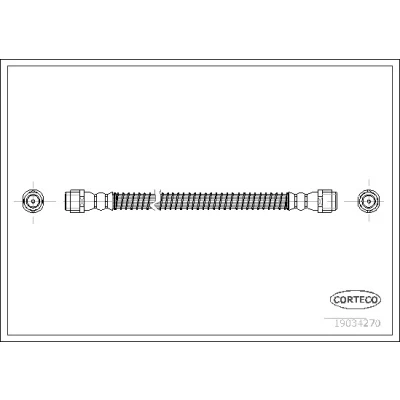 Kuva Jarruletku, Taka akseli AUDI Q7, NISSAN URVAN Skåp, VW TOUAREG OE 7L0611776, 7L0611776A
