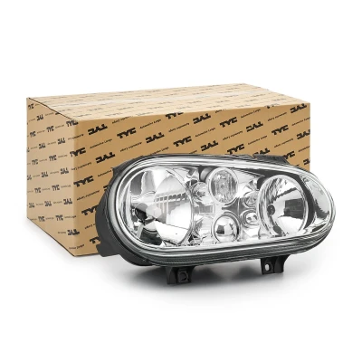 Kuva TYC 20 5385 75 2 Ajovaloumpio Oikea H7, H1 ilman sumuvaloa Oikeanpuoleiselle liikenteelle Sähkömoottorilla VOLKSWAGEN: Golf 4 Variant,