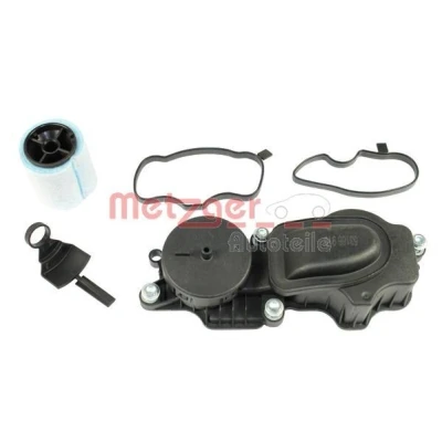 Kuva METZGER 2385015 Huohotin Lisäsuodattimella kampikammiotuuletukseen, Tiivisteillä BMW: 3 Touring, Sedan, 5 LAND ROVER: Freelander I SUV