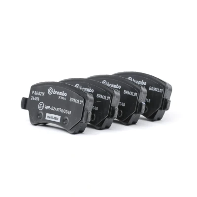 Kuva BREMBO P 86 021X Jarrupalat Ilman kulumisenilmaisinta Jarrusatulan ruuveilla Tarvikkeilla VOLVO: V60 I, V70 3, XC60 LAND ROVER: Range Rover Evoque