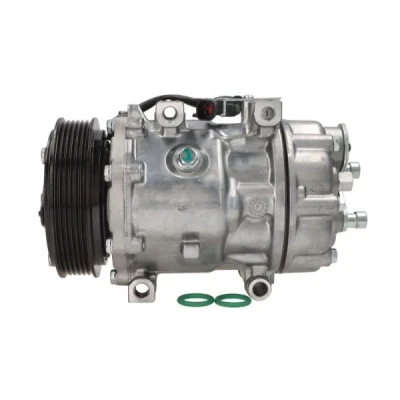 Kuva THERMOTEC KTT090408 Ilmastoinnin Kompressori SD7V16 12 PAG 46 R 134a VOLVO: S40 II, V50, FORD: Focus 2 Limousine