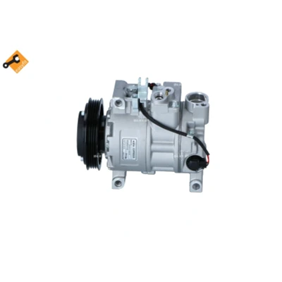 Kuva NRF 32105 Ilmastoinnin Kompressori 6SEU12C 12 PAG 46 kompressoriöljyllä, Tiivisterenkaalla AUDI: A4 B7 Avant, B6 Sedan, Sedan