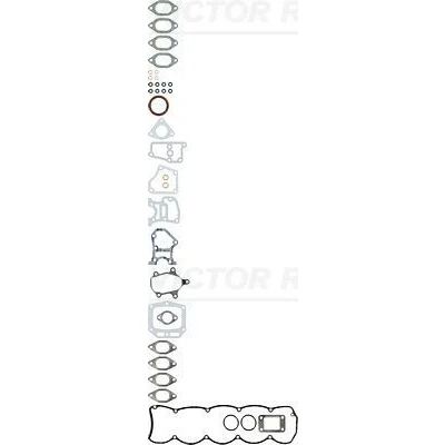 Kuva REINZ 02 31733 10 Tiivistesarja Sylinterikansi Venttiilivarren tiivisteellä, Ilman sylinterikannen tiivistettä FIAT: Ducato I Van