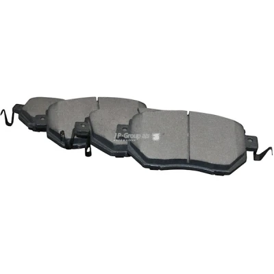 Kuva JP GROUP 4063600810 Jarrupalat Etuakseli akustisella kulumavaroittimella NISSAN: Pathfinder 3, Murano I, II, INFINITI: FX SUV, M35 III
