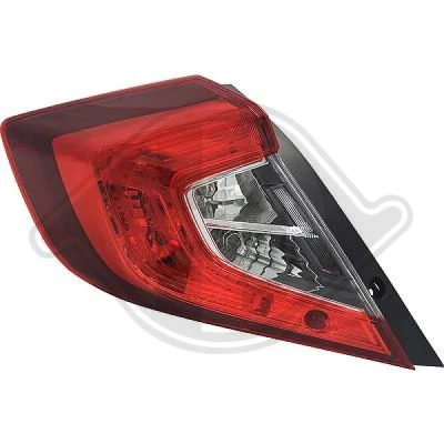 Kuva DIEDERICHS 5250090 Takavalot Oikea Uloin osa LED
