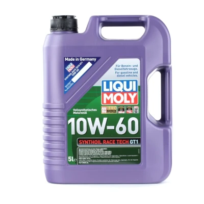 Kuva Moottoriöljy LIQUI MOLY Synthoil Race Tech GT1 10W 60 5L, Universal 1749677 OE