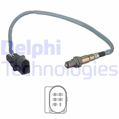 Kuva DELPHI ES20549 12B1 Lambda Anturi Laajakaista lambdasondi, Lämmitetty BMW: 3 Sedan, Touring, 1 Hatchback