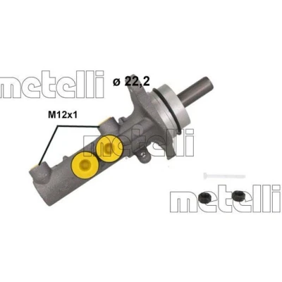 Kuva METELLI 05 1253 Jarrupääsylinteri 22,20 Alumiini