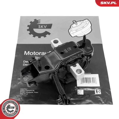 Kuva ESEN SKV 75SKV054 Moottorin Kumityyny Vasen Kumimetallilaakeri Alumiini, Kumi 199mm 101mm SKODA: Fabia I Hatchback, 1 Combi, Sedan
