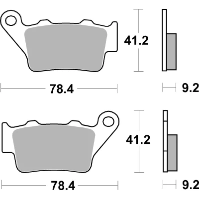Kuva BREMBO Off Road, Carbon Ceramic 07BB02TT Jarrupalat