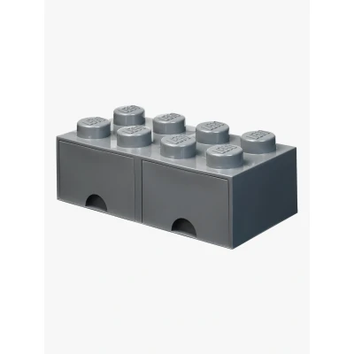 Kuva LEGO Säilytyslaatikko Vetolaatikoilla 8, Dark Grey