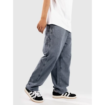 Kuva Carhartt WIP Single KNEE PANT Smithtown Straight leg farkut, Koko: Small, Black/blue fog